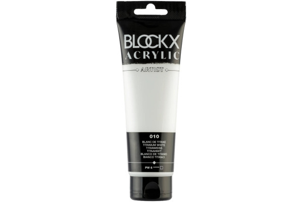 BLOCKX Acrylfarbe 120ml 60010BXC titanweiss