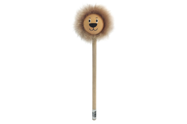 ROOST Bleistift mit Radiergummi 103841 Löwe