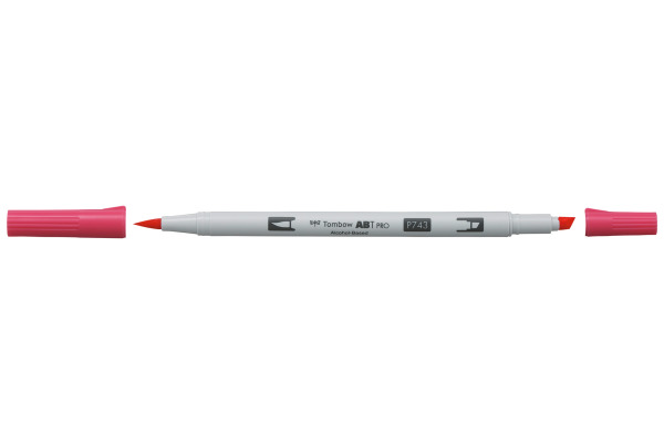 TOMBOW Dual Brush Pen ABT PRO ABTP-743 hot pink