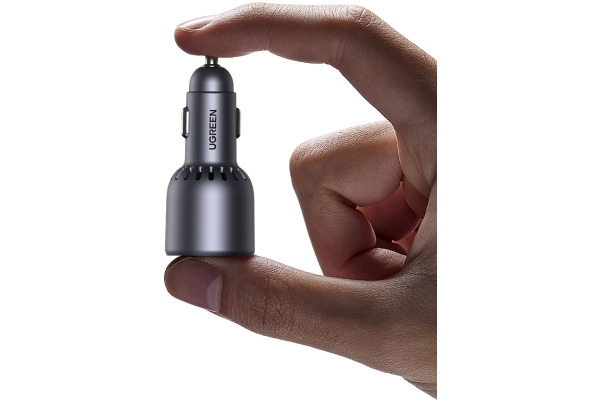 UGREEN Fast Car Charger 75W 3-Port 35024 2x USB-C, 1x USB-A