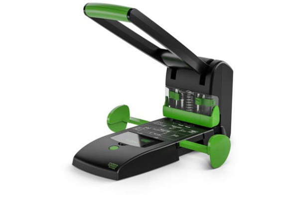 NOVUS Blocklocher B 2200 re+new B2200 025 schwarz/grün 200 Blatt