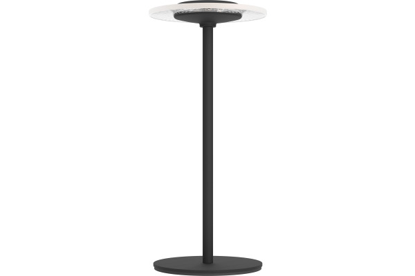 EGLO Tischleuchte Trepella 75883 schwarz, Akku, RGB-LED
