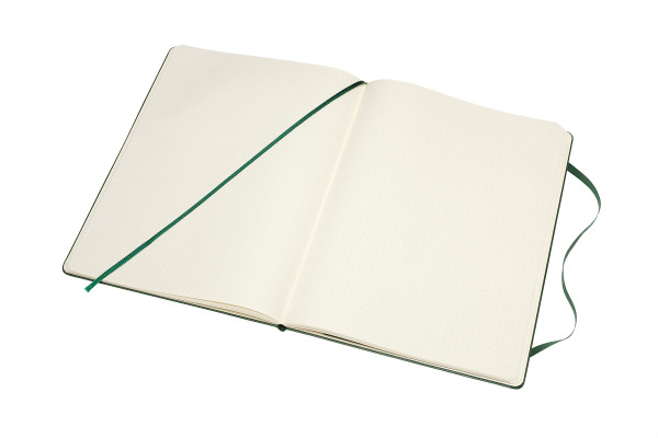 MOLESKINE Notizbuch Classic HC XL 647629131 myrtengrün, dots 192 Blatt