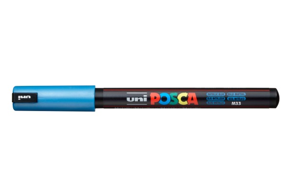 POSCA Fineliner 0.7mm PC1MR Metallic blau