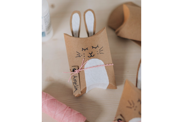 I AM CREA Geschenkboxen 8.5x14cm 4088.075 braun 10 Stück