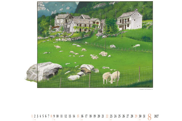 CALENDARI Bildkalender 2027 952596623 Susanna Kuratli ML 42x42cm