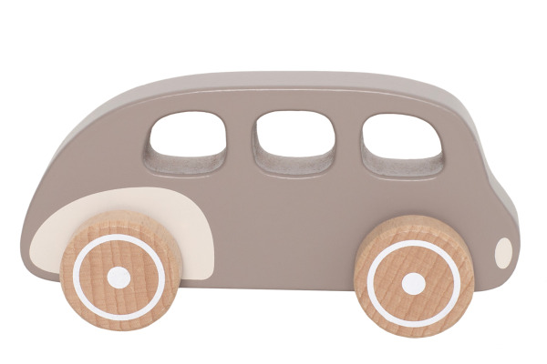 JABADABAD Retro Bus 14x4x7cm C2551 braun