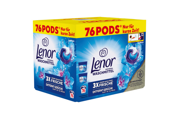 LENOR Wäsche-Pods Allin1 972428 Aprilfrisch 76 Pods
