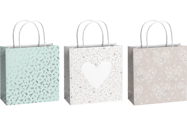 STEWO Geschenktasche Eldana 254351009 weiss 20x20cm