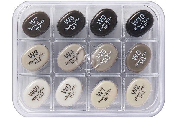 COPIC Marker Sketch 21075954 Grau-Set WG, 12 Stück