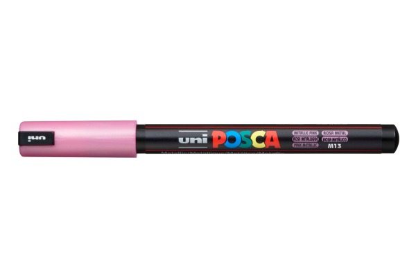 POSCA Fineliner 0.7mm PC1MR Metallic rosa