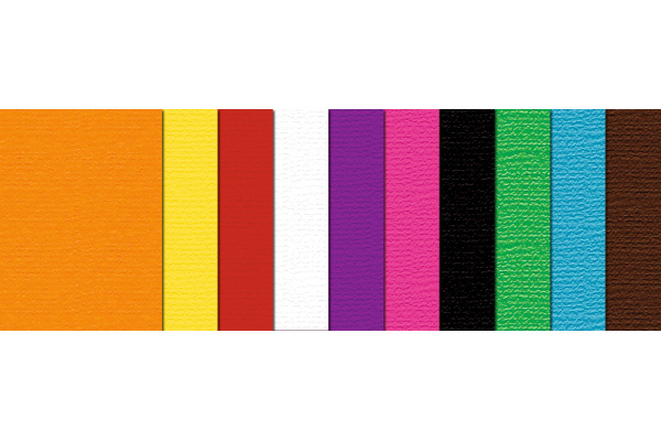 URSUS Bastelkarton A4 3924699 220g, 10 Farben ass. 10 Blatt