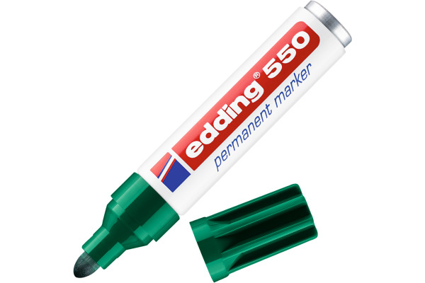 EDDING Permanent Marker 550 3-4mm 550-4 grün