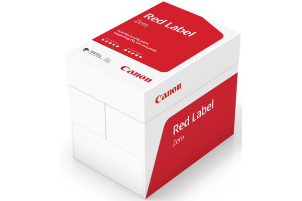CANON Kopierpapier Red Label zero A4 97006199 80g, weiss 500 Blatt