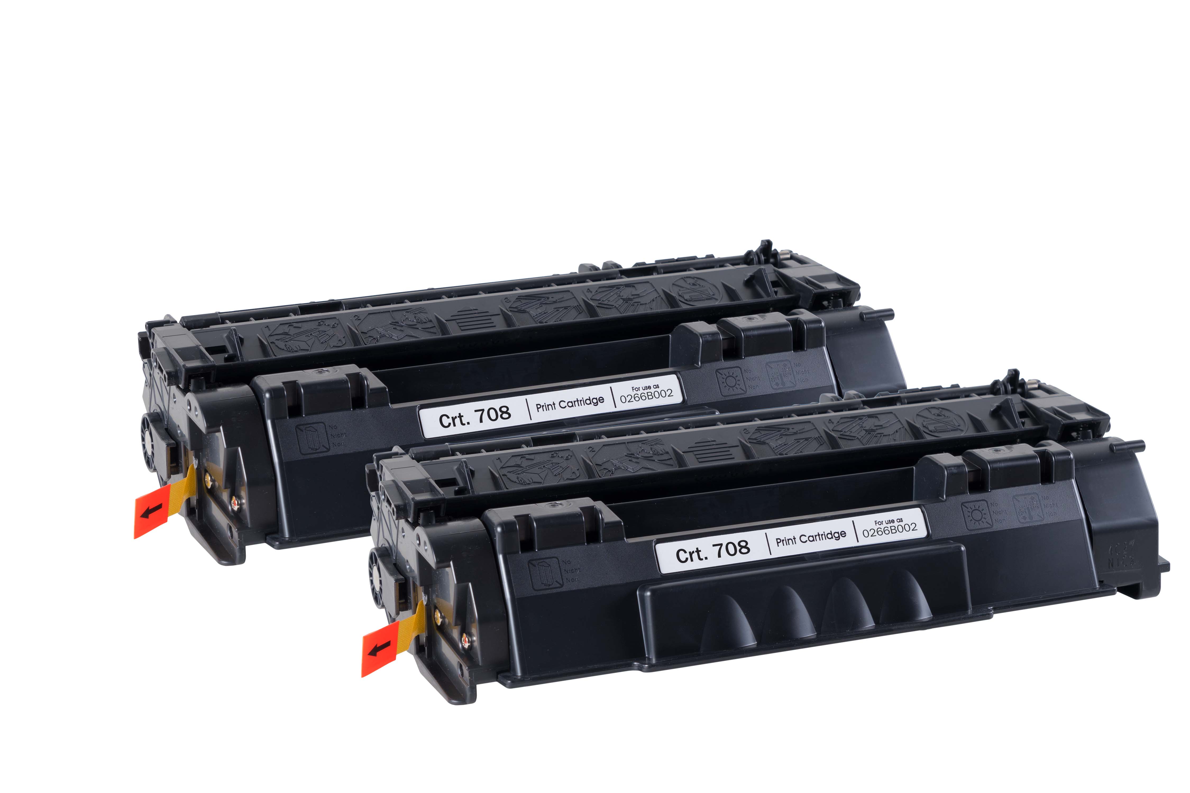 Tonerfabrik Toner Crt. 708 DuoPack 2 Stück à 2'500 Seiten, schwarz