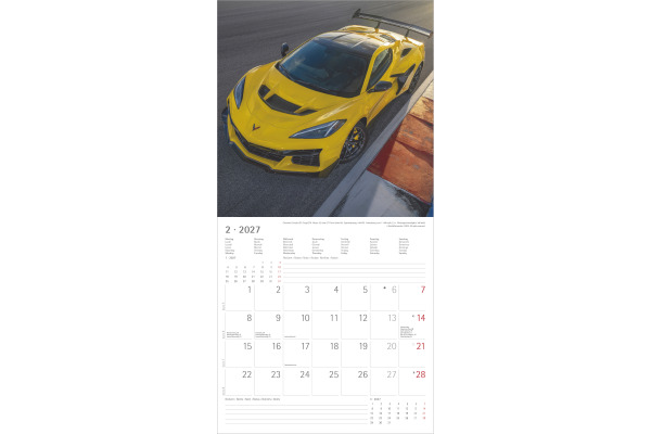 ALPHA EDI Bildkalender 2027 161205 High Speed ML 30x30cm