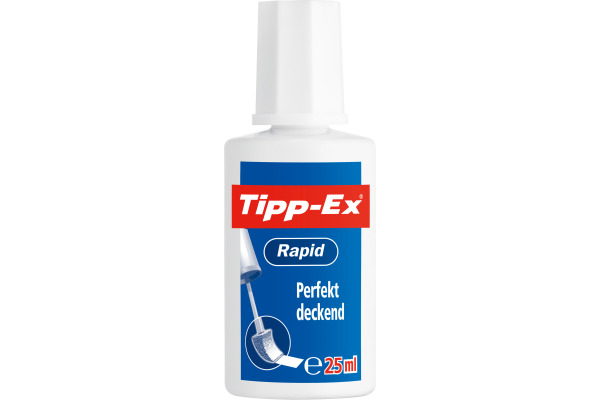 TIPP-EX Korrekturfluid Rapid 20ml 8859935 schnelltrocknend weiss