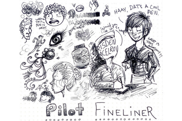 PILOT Fineliner 0.4mm SW-PPF-R rot