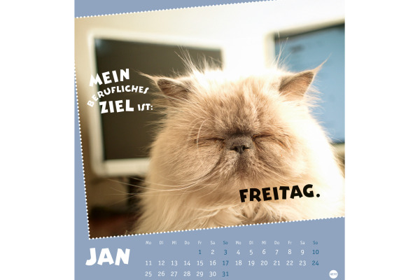 HEYE Postkarten.Kalender Pause 2027 23023+27 1M/1S DE 16x17cm