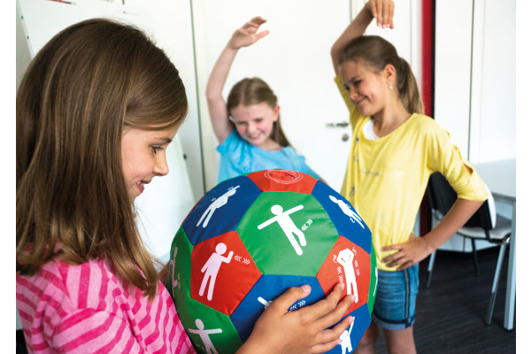 TIME TEX Lernspiel-Ball Pello 93698 Bewegungs-Variationen