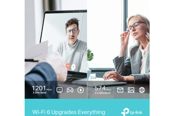 TP-LINK Dual Band Wi-Fi 6 USB Adapter ARCTX20U AX1800
