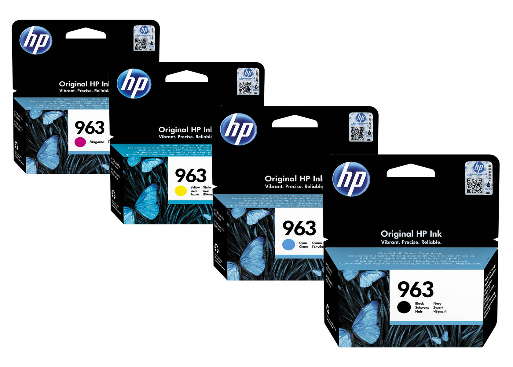 Original HP 963 SET Multipack / Set mit allen vier Farben