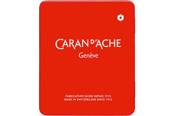 CARAN D'A Wachsmalkreide Neocolor 1 7000.310 10 Farben Metallbox