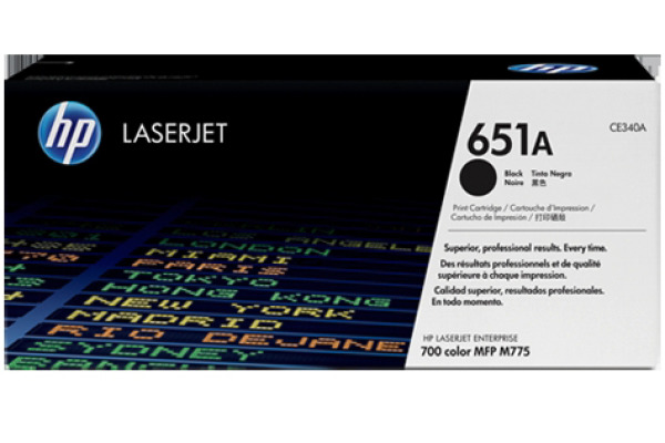 HP Toner-Modul 651A schwarz CE340A LJ Enterpr.700 M775 13'500 S.