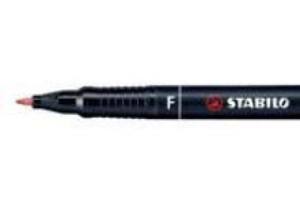 STABILO OHP Pen permanent F 842/4 4er Etui