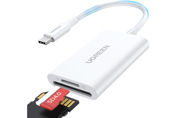 UGREEN Card Reader USB-C 3.0 35506 SD,TF, White