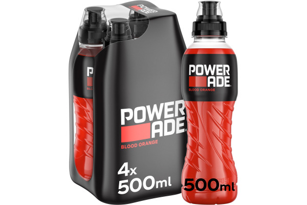 POWERADE Blood Orange 2464802 50cl, 4 Stk.
