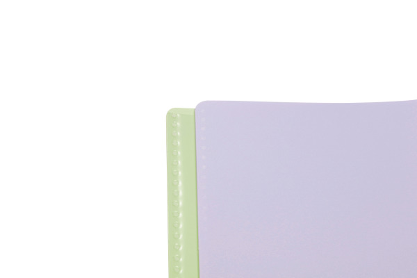 CLAIREFON Koverbook Schulheft Blush A5 961772C 90g, liniert eisblau / koralle
