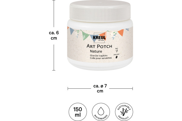 KREUL Bastelleim 150ml KR-49141 Art Potch Nature