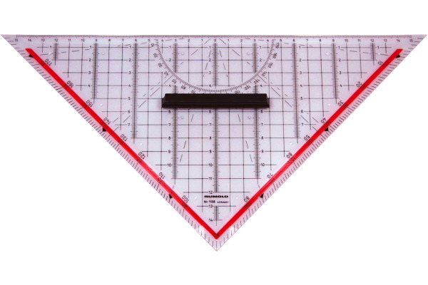 RUMOLD Techn. Zeichendreieck 30cm 1158