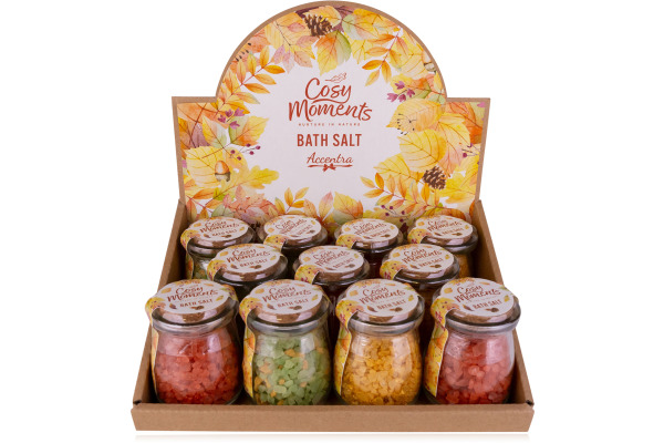 ACCENTRA Badesalz 125g 5060089 COSY MOMENTS, 3 assortiert