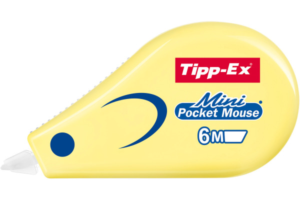 TIPP-EX Mini Pocket Mouse 5mmx6m 302676 pastell, assortiert