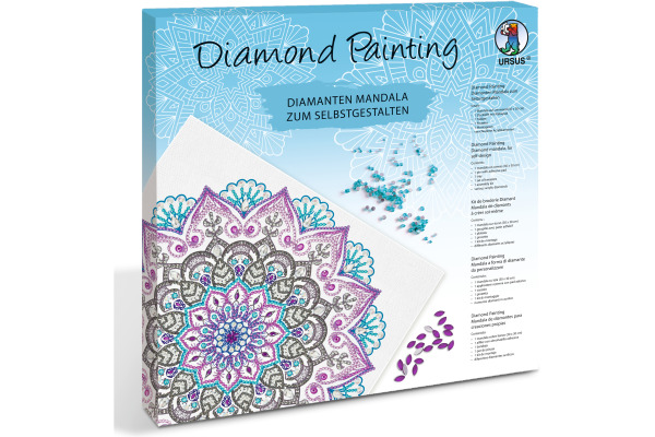 URSUS Diamond Painting 43520012F Mandala Set 12