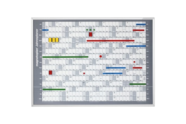 MAGNETOP. Jahresplaner-Folie 1235126 835x590mm 2026