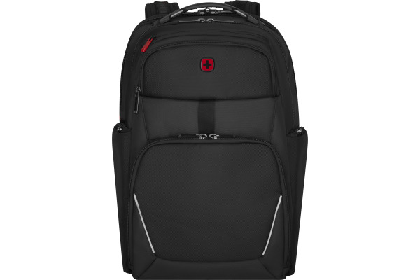 WENGER Laptop Backpack Meteor Black 653188 17 inch with Tablet Pocket
