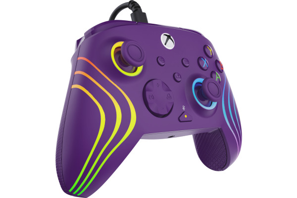TURTLE B. Afterglow Wave Wired Ctrl. TBC200245 Xbox SeriesX, Purple
