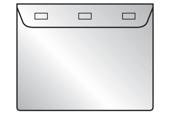 3L Maxitasche A4 10075 PP selbstklebend 10 Stück