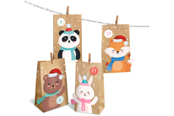 URSUS Adventskalender 24870000F Winter friends