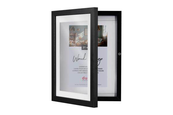 DUFCO Bilderrahmen 21x29.7cm 162010002 MemoryFrame, schwarz