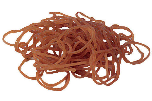 SMART OF. Gummibänder assortiert 601200 braun 100g