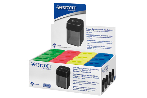 WESTCOTT Dosendoppelspitzer E-14215 0