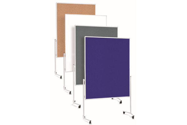 MAGNETOP. Moderatorentafel Filz blau 2111103 starr 1200x1500mm