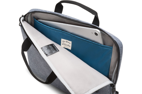 DICOTA Eco Slim Case MOTION Blue Den. D31872-RP for Universal 14 - 15.6 inch
