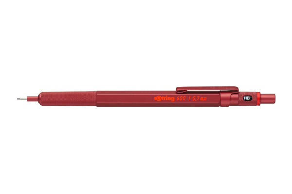 ROTRING Feinminenstift 600 0.7mm 2114265 rot metallic