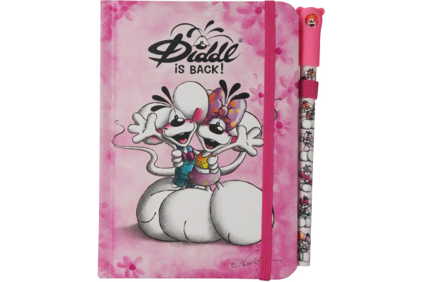 DIDDL Notizbuch mit Stift A6 23554 assortiert