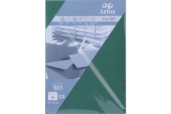 ARTOZ Couverts 1001 C5 107394183 100g, racing green 5 Stück